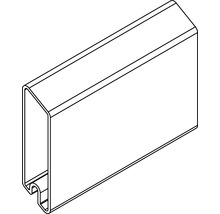 Einzelprofil Osmo Alu-Cladding Rhombus 6,8 x 200 x 1,9 cm anthrazit-thumb-4