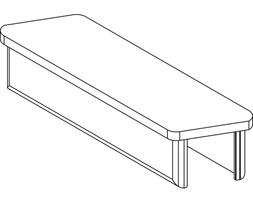 Illustration einer Gerätehalterung