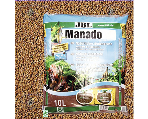 JBL Manado Bodengrund im 10 Liter Sack