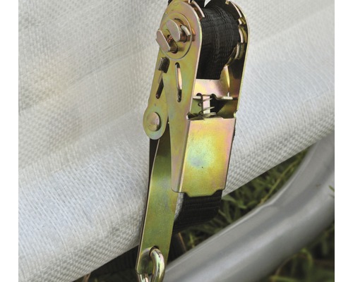 Spanngurt mit Ratsche zur Ladungssicherung