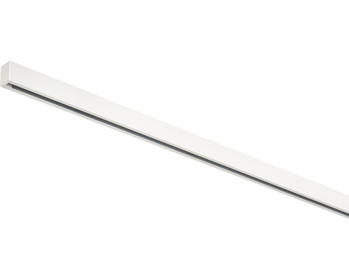 Vorhangschiene Smart Profil-Set 1-läufig weiß 120 cm Stromschienenprofil für Beleuchtungssysteme