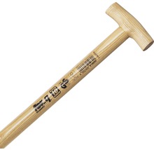 Holzstiel mit T-Griff für Gartengeräte