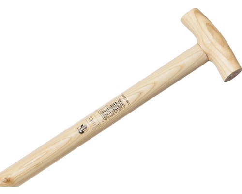 Holzstiel mit T-Griff für Gartengeräte