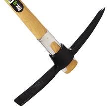 Spitzhacke mit Holzstiel