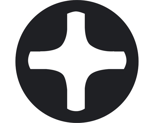 Symbol für Kreuzschlitzschraube