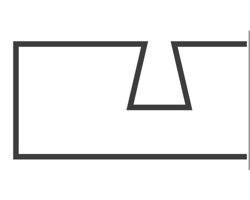 Symbol für Trockenbauwand