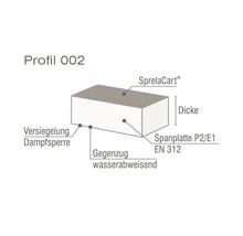 PICCANTE Küchenarbeitsplatte 4771 weiß Anti-Fingerprint 3050x635x40 mm (Zuschnitt online reservierbar)-thumb-7