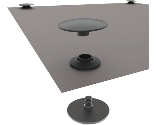 Montagefüße für Terrassenplatten zur Erstellung einer Unterkonstruktion