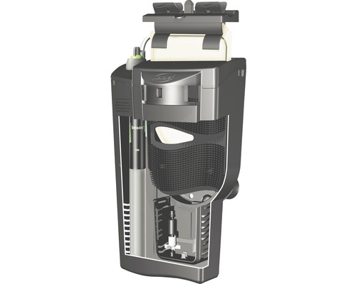 Aquarium Außenfilter mit Innenansicht