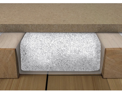 Darstellung von Bodenaufbau mit Dämmmaterial