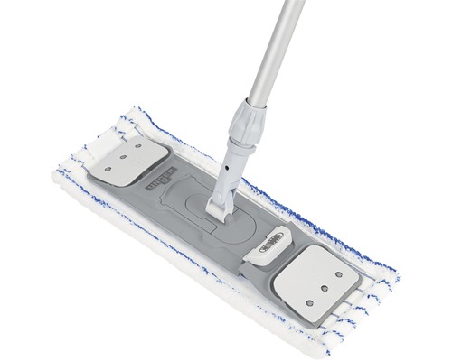 Wischmopp mit Bezug und Teleskopstiel