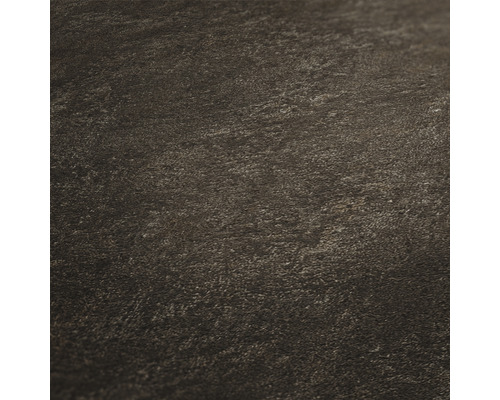 Nahaufnahme einer dunklen Bodenfliese mit Textur