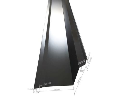 Trapezblech mit Maßangaben