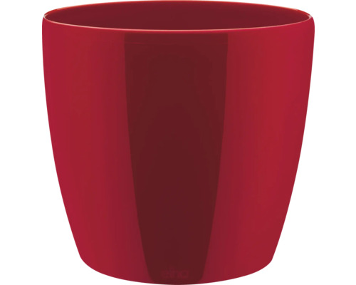 Übertopf elho Brussels Diamond Kunststoff Ø 18 H 17 cm rot Runder Pflanztopf aus Kunststoff