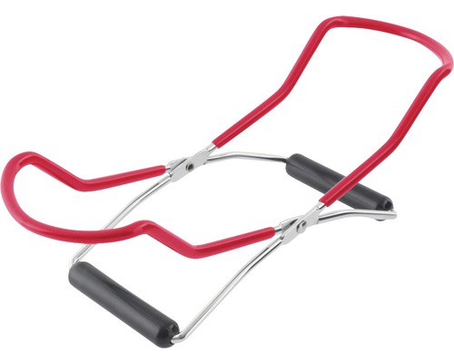 Einmachglasheber aus Metall mit Kunststoffgriffen