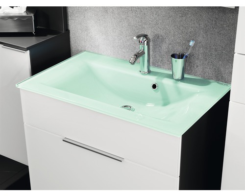 FACKELMANN Möbel-Waschtisch 80 cm mintgrün
