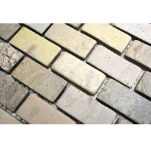 Natursteinmosaik XMI 544 31x32,2 cm beige