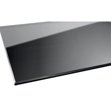 Drehfalttür für Seitenwand Breuer Elana Komfort 80 cm Anschlag rechts Dekor Grau Profilfarbe schwarz-thumb-4