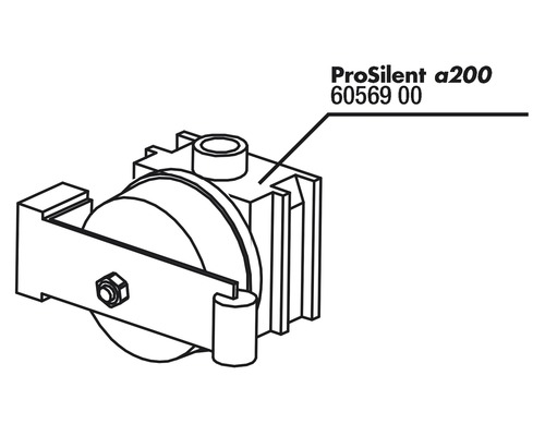 ProSilent a200 Abwasserrohrschelle