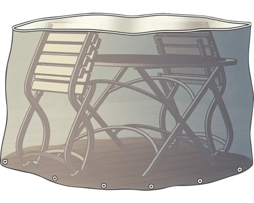 Schutzhülle für Gartentisch und Stühle