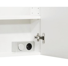Spiegelschrank Pelipal Piolo 60 x 20 x 70 cm weiß 2-türig LED IP 33-thumb-2