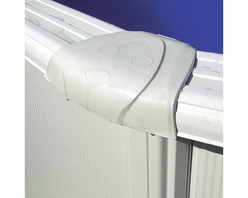 Pool Eckverbinder aus Kunststoff