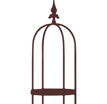 Dekorative Vogelkäfig Silhouette
