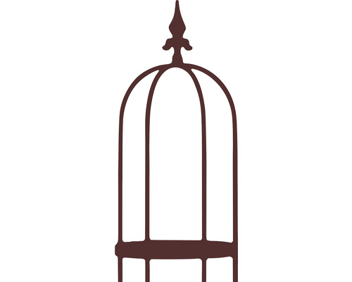 Dekorative Vogelkäfig Silhouette