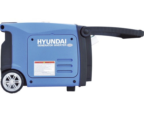 Hyundai Generator Inverter mit Rädern und Tragegriff