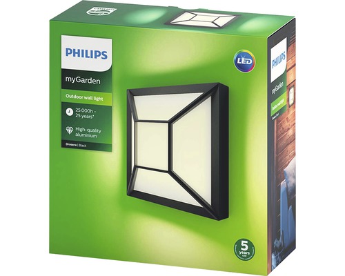 Philips myGarden Außenwandleuchte in Verpackung
