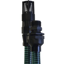 Rückschlagventil und Saugschlauch für Gartenpumpen