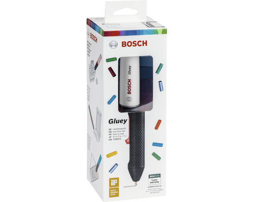 Bosch Gluey Heißklebestift in Verpackung