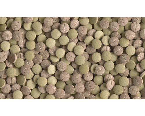 Viele runde Tabletten