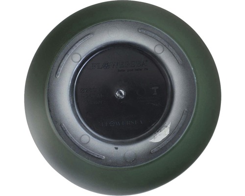 Unterseite eines Pflanzgefäßes