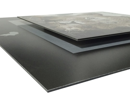 Mehrschichtige Trägerplatte für Bilder