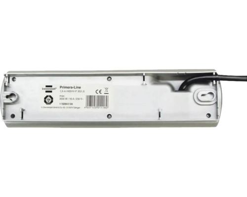 Brennenstuhl Primera-Line Steckdosenleiste, Rückseite