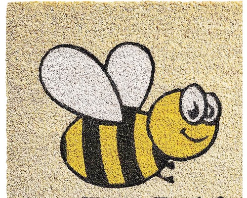 Fußmatte mit Bienen Motiv