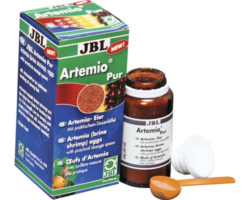 JBL Artemio Pur Aufzuchtfutter für Fische mit Dosierlöffel