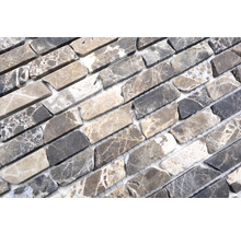 Natursteinmosaik MOS BRICK 476 30,5x32,2 cm braun