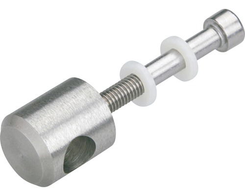 Edelstahl Schraube mit Kunststoffscheiben
