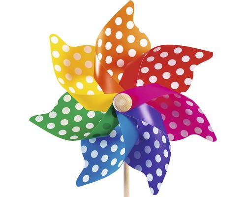 Windrad mit Punktmuster