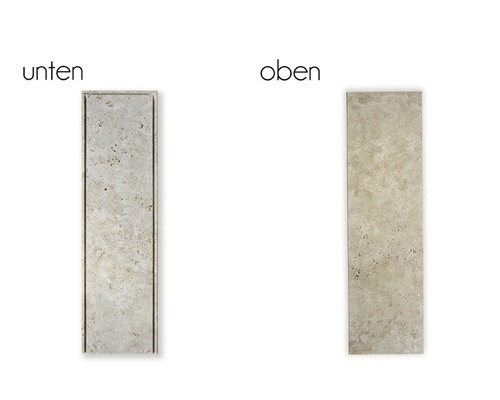 Travertin Fensterbank für oben und unten