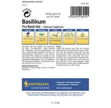 Basilikum 'Try-Basil-Mix' Kiepenkerl Kräutersamen-thumb-1