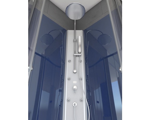 Komplette Duschkabine mit Duschkopf, Handbrause und Massagedüsen