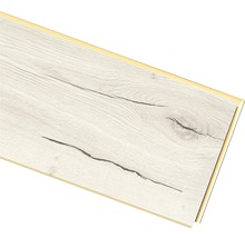 Laminat Creston Eiche weiß Landhausdiele 1292 x 246 x 8 mm