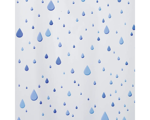 Duschvorhang mit Tropfenmuster