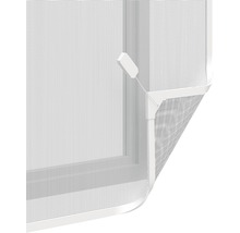 Insektenschutz home protect Magnet-Rahmenfenster mit Sonnenschutz ohne Bohren weiss 120x140 cm-thumb-4