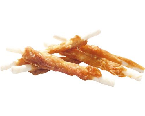 Hundesnack aus Hühnchen und Kauknochen