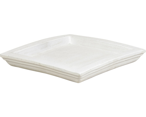 Quadratische, weiße Schale