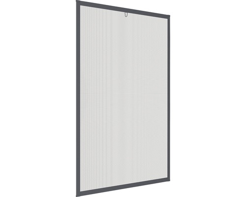 Insektenschutz home protect Rahmenfenster Aluminium mit Metallverbinder anthrazit 100x120 cm
